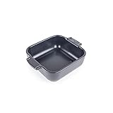 DES CUISSONS PARFAITES : Ce plat céramique offre une cuisson au four douce et homogène, aussi saine que savoureuse. Son inertie thermique permet de conserver la chaleur pendant 30 minutes après sa sortie du four.