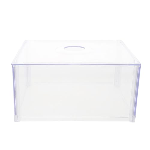 NIYANGLE Funda Protectora Acrílica para Báscula Digital de Joyería Escudo Antiviento Transparente para Pesaje de Precisión en Laboratorio y Cocina Accesorio para Balanza de Alta
