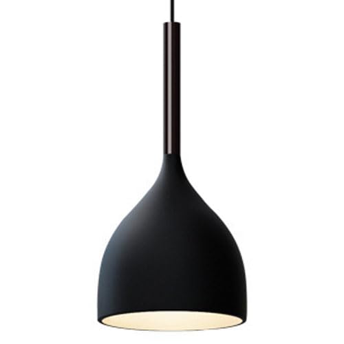 Lustre de plafond encastré contre les couloirs sombres, suspension métal 1 lampe