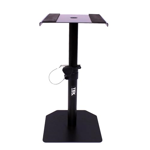 Studio Monitor Desktop Stand TEK Audio SS480 PROTEKT Schreibtischständer höhenverstellbar