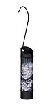 humidificador wenko cactus Fabricado en acero fino inoxidable en color negro con motivo de peonías