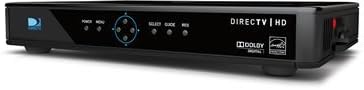 DirecTV H25-100 HD Receiver, side view showing front panel controls