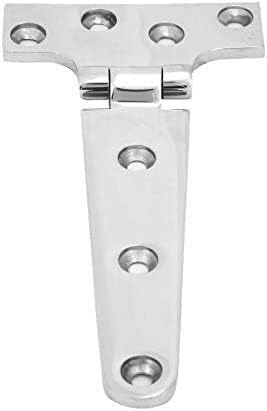 Cabinet Butt Hinge,Folding Door,Thickened Stainless Steel T Type Glass Shower Doors Home Gate Accessories 151 * 75 4.5mm Hinges