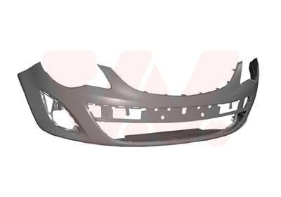 VAN WEZEL Pare-choc 3752574 avant avec couche d'apprêt Compatible avec OPEL Corsa D 3/5 portes S07 Corsa D Van S07