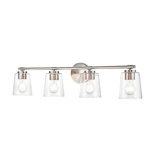 ML Lighting 4-Light Vanity Brushed Nickel by ML Lighting - Used condition - Image 3