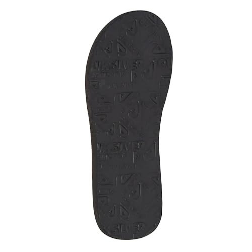 Image of Quiksilver Carver Suede Flip Flops for Men, Arch Support Athletic Mens Sandals, Thong Mens Slides