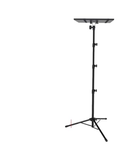 Soporte para proyector regulable de 160 cm con trípode estable para suelo y mesa
