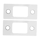 Acier inoxydable robuste : fabriquée en acier inoxydable durable, cette gâche est conçue pour résister à une utilisation quotidienne sans se déformer. gâche ronde pour porte, gâche d'angle