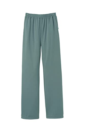 HEARTGREEN ニットストレートパンツ(男女兼用) HM2235-5(ミネラルグレー) 5Lサイズ カーシーカシマ 介護用ユニホーム 医療