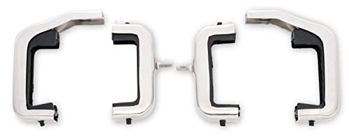 Scott Drake Concours Upper and Lower Radiator Mounting Brackets (4 Row), Compatible with 1968-1970 Ford Mustang, Model C8ZZ-8052-A