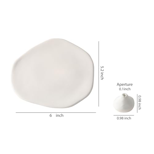 Liandxy IN001 Handmade Incense Holder Irregula Plain Ceramic Stick Incense Holders Pomelo Pumpkin Incense Burner thumb #4