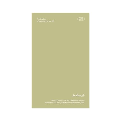 ���m���C�N �A�[�J�C�u247 �\���b�h�n���f�B�m�[�g, �I���[�u - Archive 247 Solid PVC Handy Notebook, Olive �I�o�o�C���f�B���O�APVC�J�o�[�A�A�J�f�~�b�N�A�W���[�i���A�_�C�A���[�A160�y�[�W