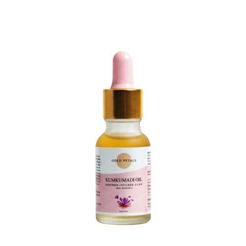 Kumkumadi Tailam Face Serum Saffron Infused Ayurvedic Kumkumadi Oil for Glowing Skin, Brightening, Anti-Ageing & Dark Spot Removal Natural Skin Repair & Hydration 10 ml
