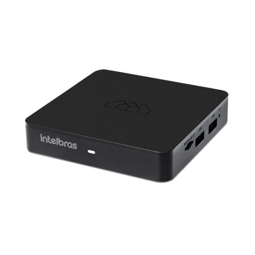 Smart TV Box Android Izy Play 4K Preto Intelbras