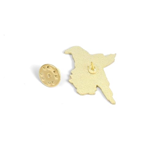Image of Game LAD Sylus Crow Cosplay Badge Necklace Alloy Red Gem Brooch Lapel Pins Jewelry Bag Costume Accessories Prop Gifts