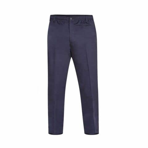 D555 Duke Mens Kingsize Basilio Full Elastic Waist Rugby Trousers with Draw Cord Navy 54 Waist Long Leg (08)