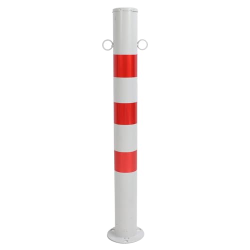 Poteau de sécurité routier en acier anti stationnement sauvage 75 cm