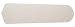 Craftmade BCD42-AW Contractor's Standard Fan Blades Replacement 42-Inch, Antique White, Set of 5