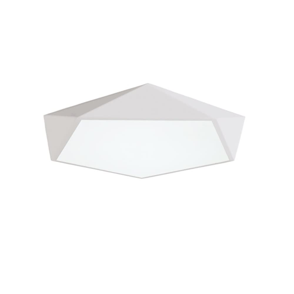Lámpara de techo para sala de estar con luz blanca moderna y diseño de diamante de 42cm