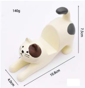 kangOnline Cute Animal Cat Desk Cell Phone Stand Holder Cartoon Smartphone Holder Bracket Ornament for Table Home Office Works Portable