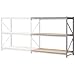 Extra High Capacity Bulk Rack with Wood Decking 60"W x 24"D x96"H Add-On