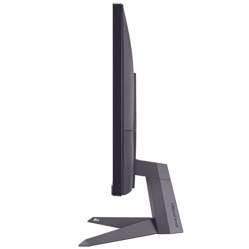 Image of LG 24GS50F 60.4cm (24 Inch) Ultragear FHD (1920x1080) Gaming Monitor, 180Hz, 1ms MBR, AMD FreeSync, Anti-Glare, DP, HDMI X 2, HDR10, FPS Counter, 3-Side Virtually Borderless, Tilt Adjustment (Black)