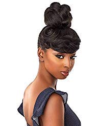 Miniatura 7 de Sensationnel Moño instantáneo de pelo sintético prémium con flequillo - BRIA - F1B30