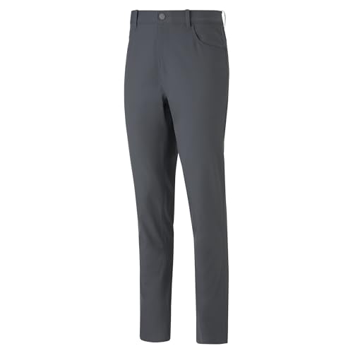 Image of PUMA Mens Dealer 5 Pocket Pants Casual - Blue