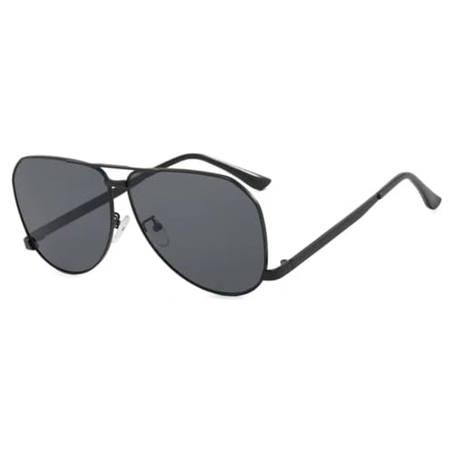 Lunettes de soleil métalliques vintage anti-UV unisexes rétro chic