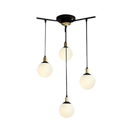 Lustre Spoutnik Finition Laiton pour Éclairer un Grand Salon