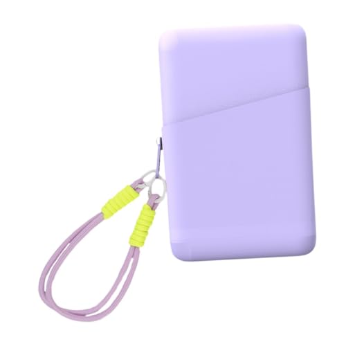 Image of |Silicone Purse Card Holder for Beach Tote Bag Waterproof Lightweight Handbag Purple|Clothing, Shoes & Accessories | Womens Handbags & Bags| Womens Handbags & Bags|1X Silicone Purse