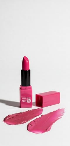 Image of Grace Heaven Matte Lipstick, Long Lasting, Smudge-Proof, Lightweight Formula, Bullet Lipstick (pink)