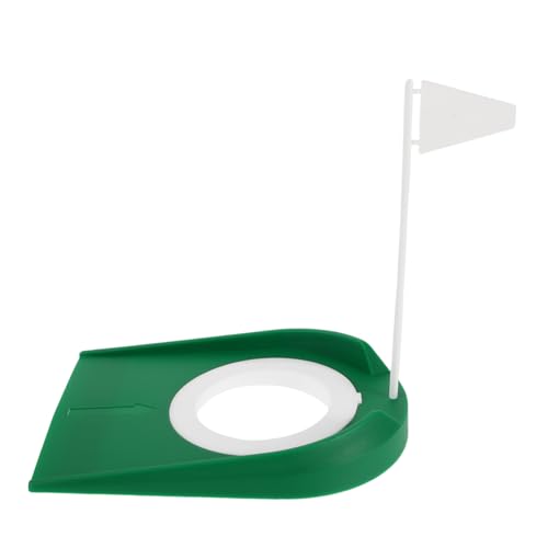 Toyvian Golf Accessory Putting Cup Flag Improve Your Strokes This Training Tool