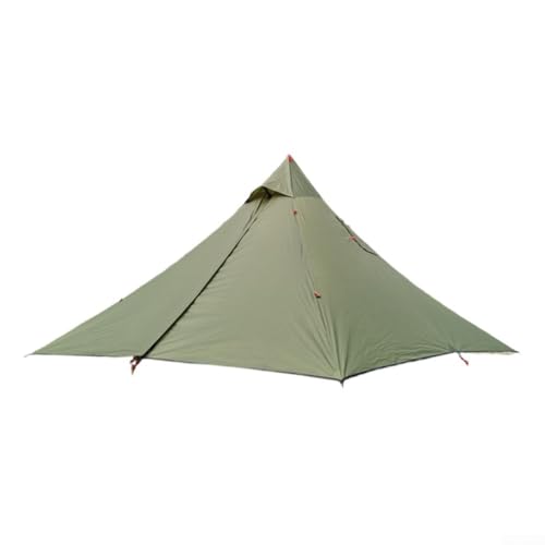 Tienda piramidal fácilmente portátil perfectamente adecuada para grupos que buscan comodidad durante actividades al aire libre (verde)