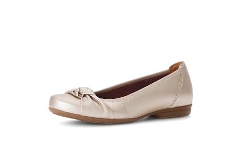 Gabor Damen Keilpumps, Frauen Absatzschuhe,Leichte Mehrweite (G),hochhackige Schuhe,stoeckelschuhe,Ausgehschuhe,Puder,40 EU / 6.5 UK