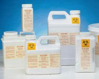 PT# SMS2400 Container Sharps Isolyser Sms White 3L Ea by, WCM, Inc