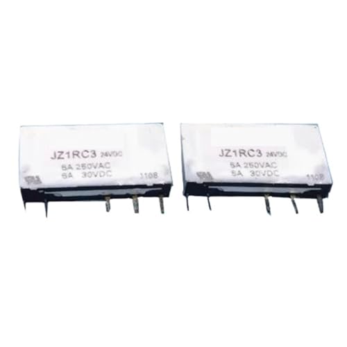 Relé electromecánico JZ1RC3-24VDC interruptor de circuito 24V CC 6A en pack de 5 piezas 2