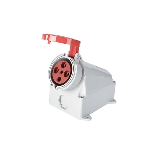 Socket expuesto industria aviación 63A SFK-133 IP44 miniatura 1
