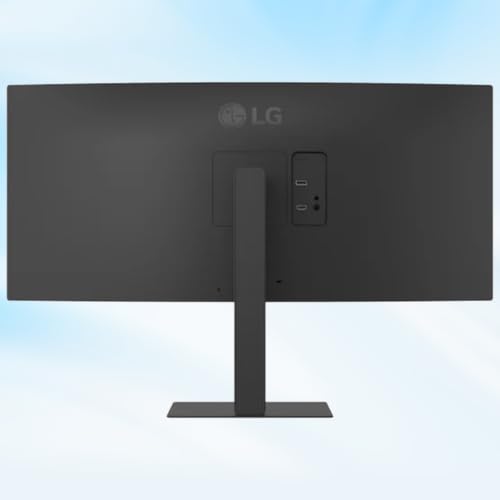 Image of LG 34 Inch UltraWide Curved Monitor, WQHD(3440 x 1440), VA Display, 120Hz, 5ms, HDR10, 99% s RGB, Reader Mode, DisplayPort & HDMI, Built-in Speaker, Tilt /Height /Swivel Adjustment, Black