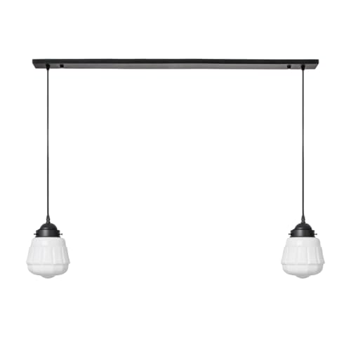 Cadence lampes pour poutre au plafond Moonlight Art Deco Trade x2