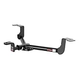 CURT 114963 Custom Class 1 Trailer Hitch with Ball Mount (1-1/4