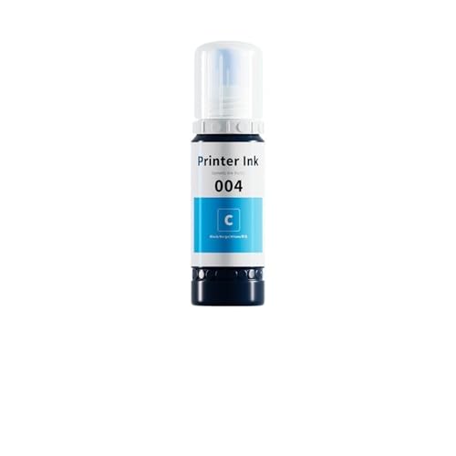 Encre Imprimante 004 002 L3251 L3153 L3256 L3156 Recharge Cyan 70ml