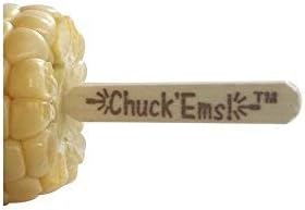 AMIAEDU Chuck 'EMS-The Original Disposable Corn on The Cob Holders,