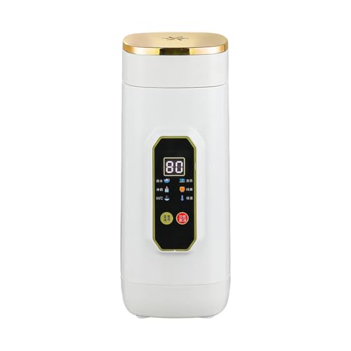 Tetera Eléctrica portátil 450 ml acero inoxidable miniatura 5