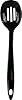Reston Lloyd Melamine Slotted Spoon Kitchen Utensil, Premium Quality Utensil with Heat Resistant Ergonomic Handle, Durable BPA-Free Plastic, 11.5 inch long, Set of 6, #1