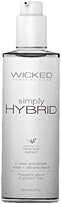 Adult Sex Toys Wicked Simply Hybrid 4oz