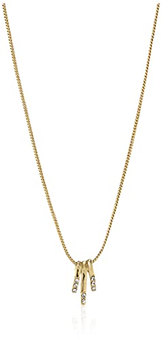 Image of Estele Gold Plated Pendant Necklace for Women