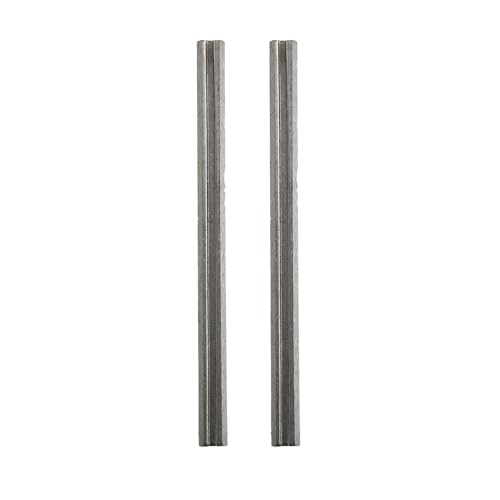 6 uds 82x5,5x1,1mm cuchillos de hoja cepilladora de acero al carbono for DKP180 18V cepilladora de madera de mano eléctrica maquinaria de carpintería