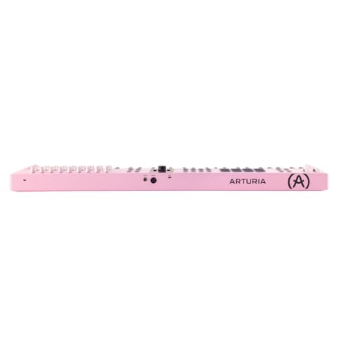 Image of Arturia KeyLab Essential 61 mk3 Rose Quartz Edition - 61-Key USB-C MIDI Keyboard Controller with Pads, Faders, DAW Integration, Analog Lab Pro & Ableton Live Lite