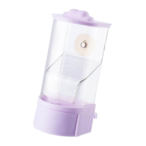 Clean Feeding Bird food Container Automatic Feeder for Parrots and Small Birds